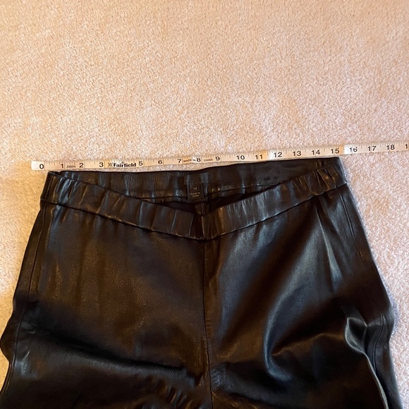 J. Crew Collection leather stretch leggings - Picture 9 of 10